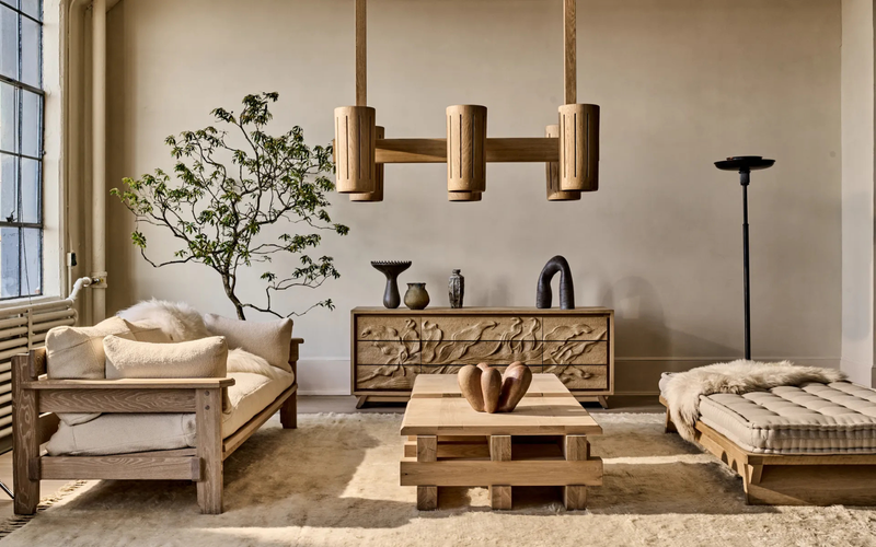 Hình ảnh minh họa một không gian sống hiện đại với furniture là gì theo xu hướng mới: đồ nội thất đa năng, làm từ vật liệu bền vững hoặc tích hợp công nghệ.